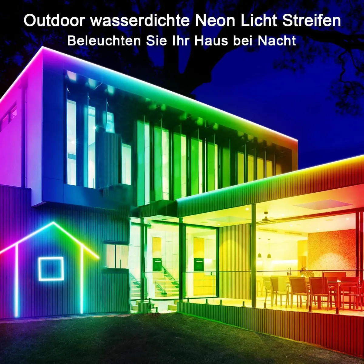 LED neon Lights Strip 15M 24v RGB with Remote APP - Image 3