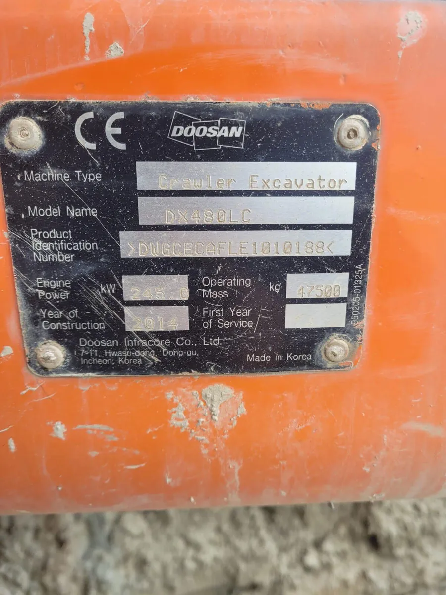 Doosan 480 year 2014 - Image 2