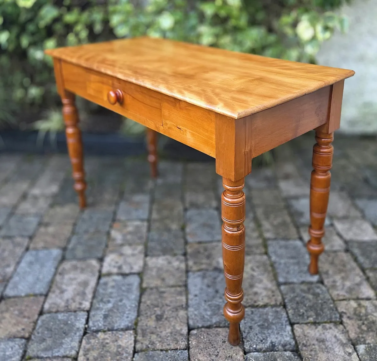 Victorian Birch Side Table- Circa 1880 - Image 1