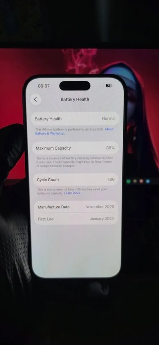 iPhone 15 Pro 128GB Excellent Condition - Image 2