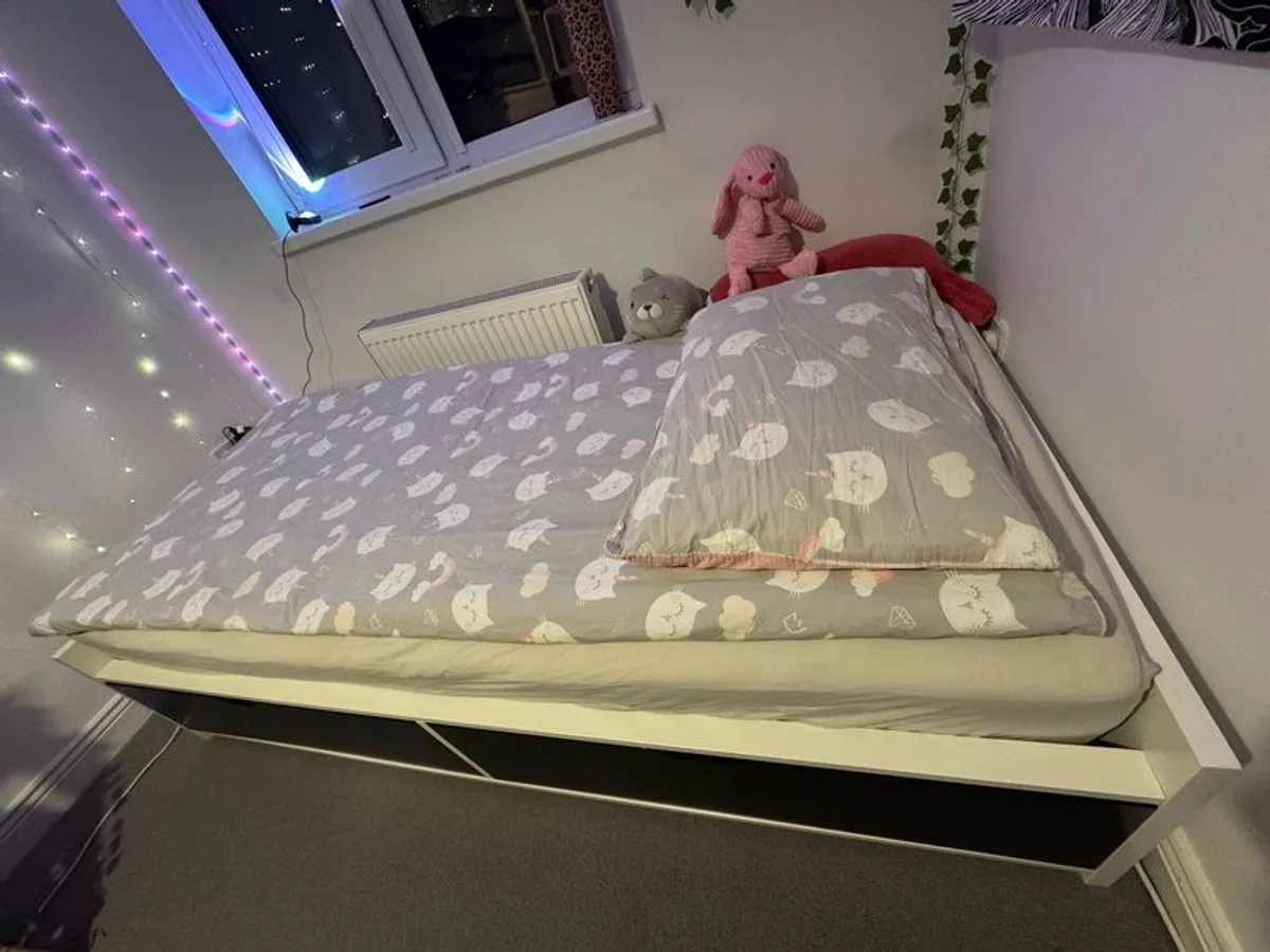 IKEA FLAXA bed frame with storage drawers - Image 2