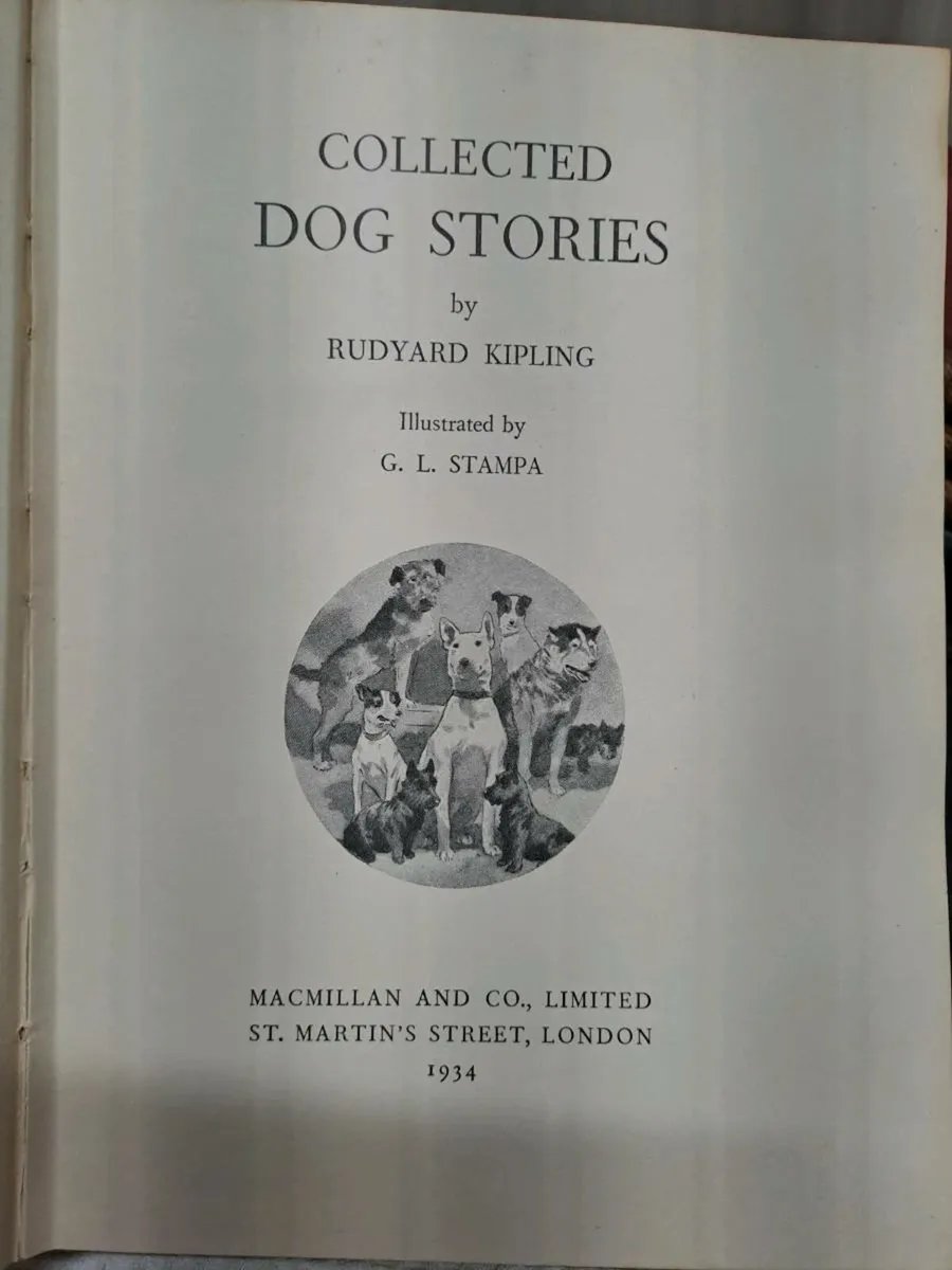 Bundle of 5 Antique Rudyard Kipling Hardback Books - Image 4
