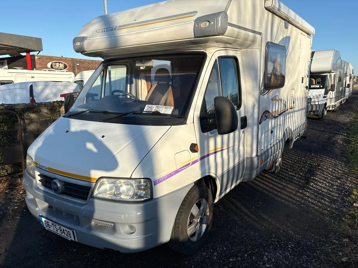 06 Fiat 2.8 Swift Suntor 2berth only 29000miles - Image 1