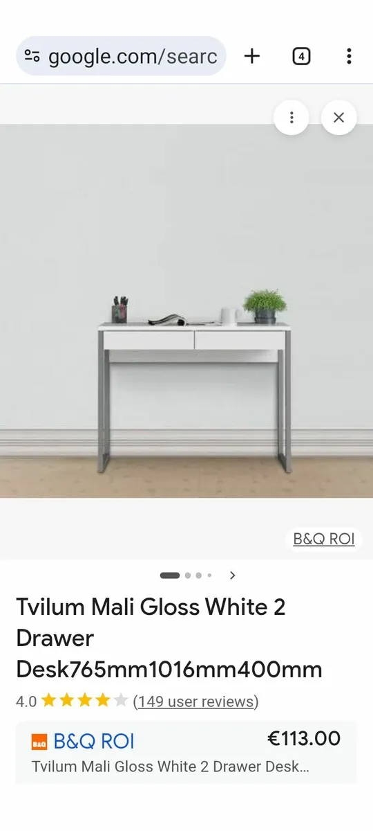 B&Q desk wipe clean surface - Image 1