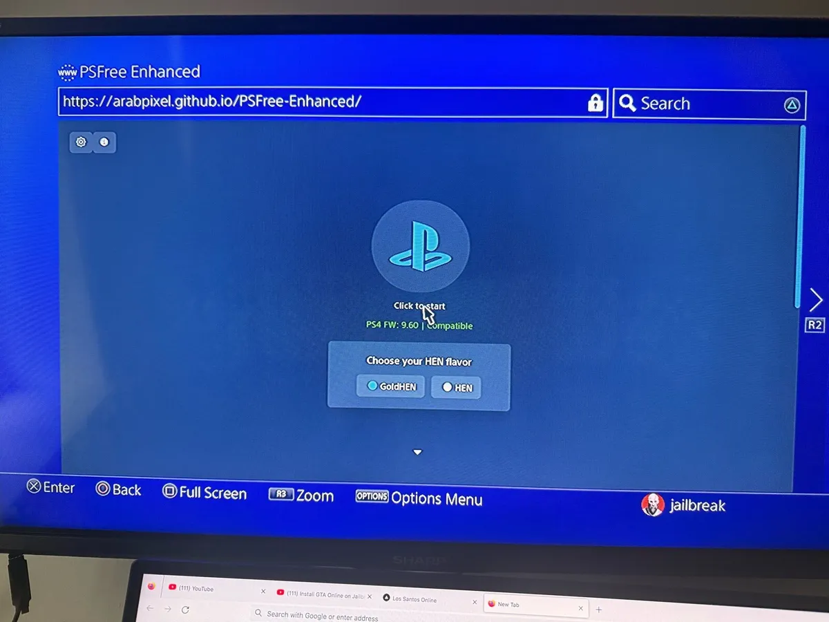 ps4 fat 2TB hdd (9.60) jailbreak and controller 1 - Image 1