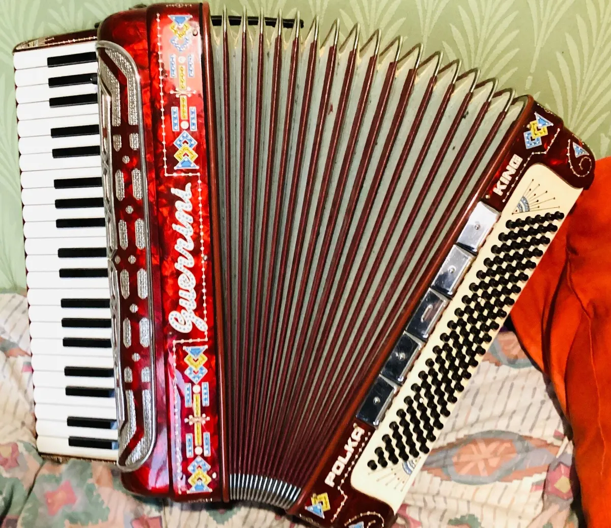 Guerrini Polka King Piano  Accordion - Image 1