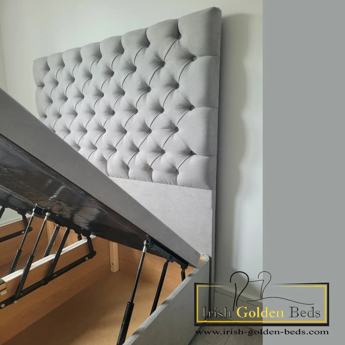 bed frame and headboard, free delivery - Image 4