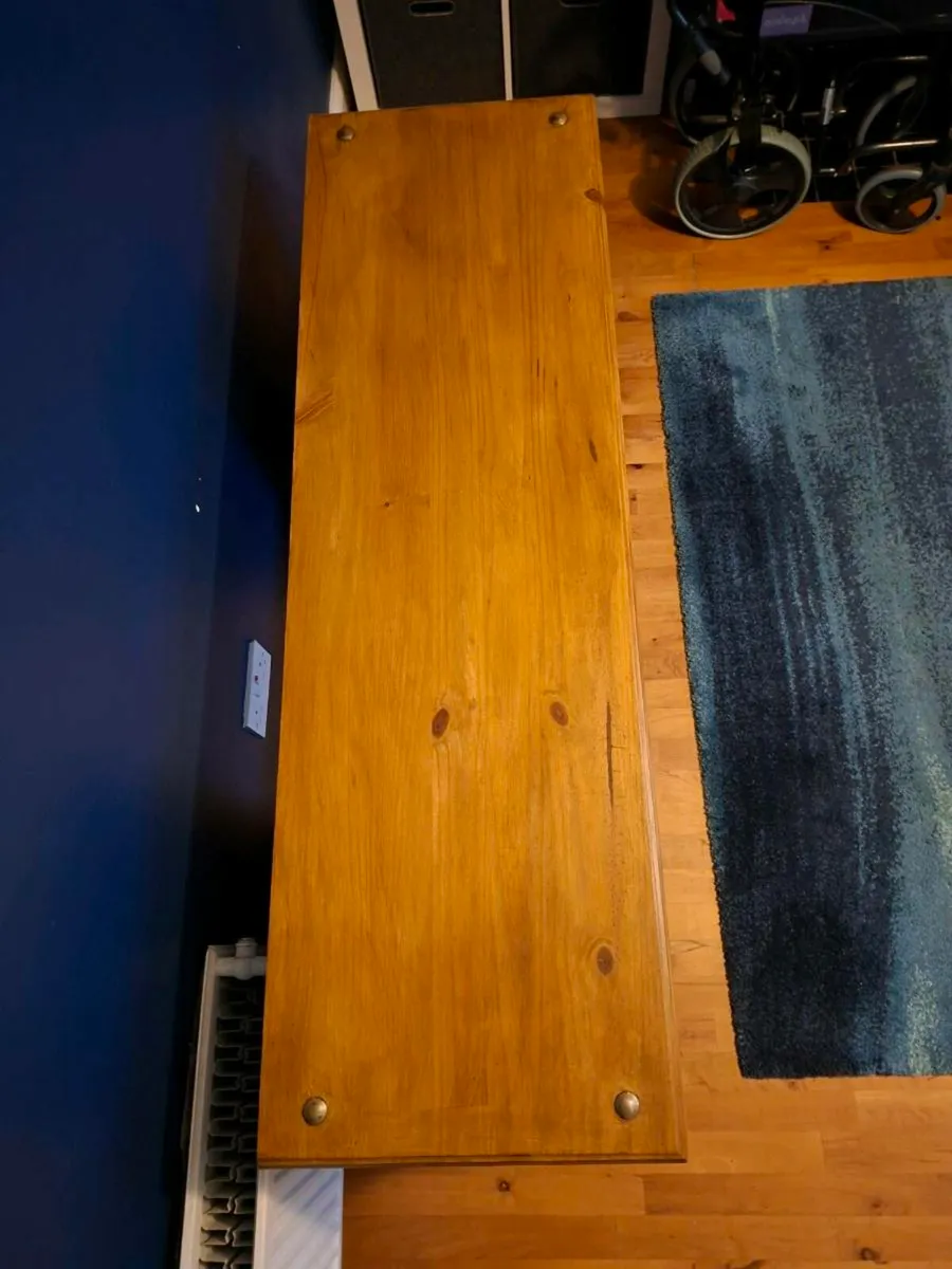 Modern Mexican Pine Desk (Need Sold ASAP) - Image 2