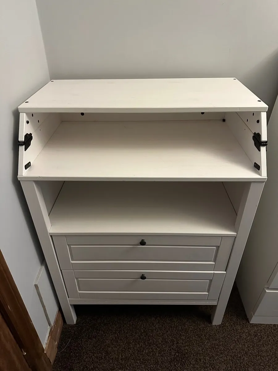 Ikea Sundvik changing table and chest of drawers - Image 1