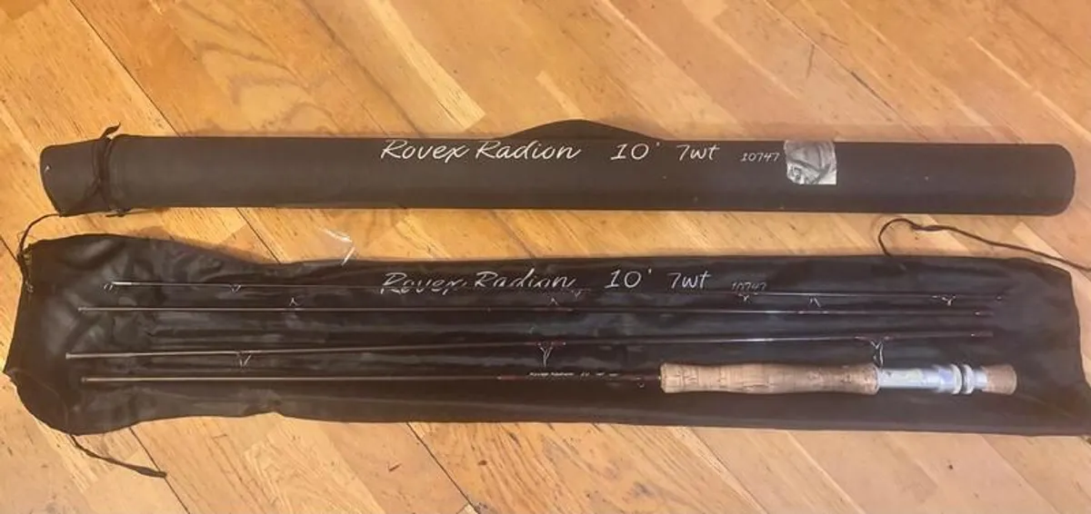 Fly Rod #7 10ft 4-Piece with tube - Image 1