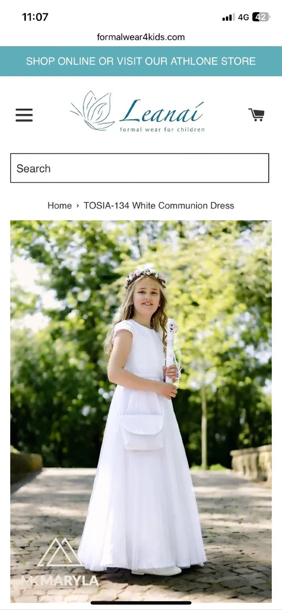 PRE-LOVED COMMUNION DRESS - Image 4