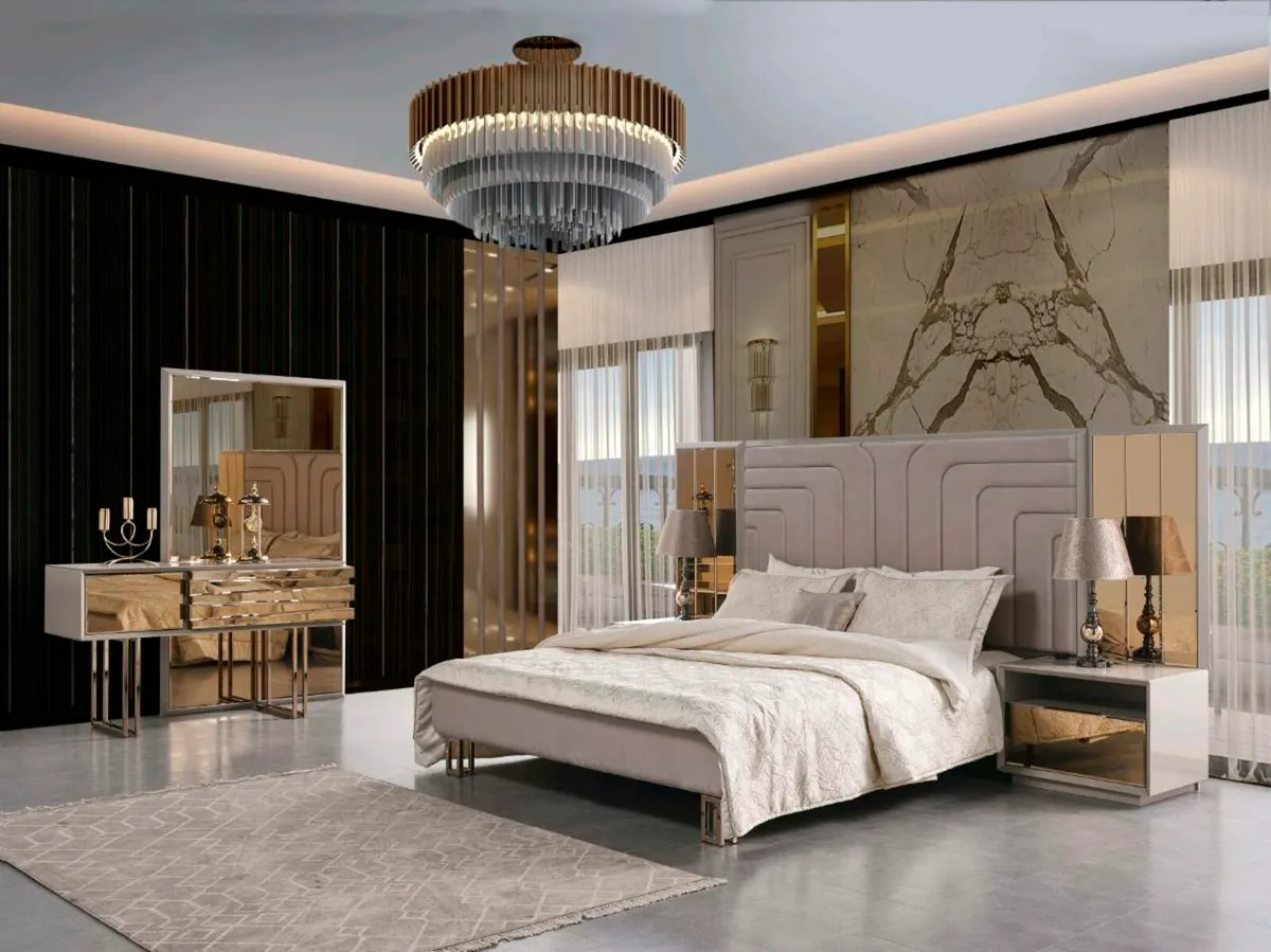 Sofa, armchair, dining table, chairs, bedroom - Image 4