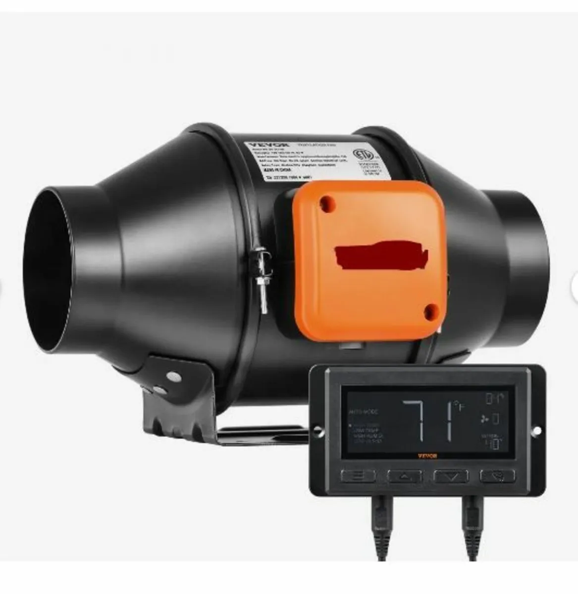 Inline Duct Fan, 102mm 129.7 CFM - Image 3