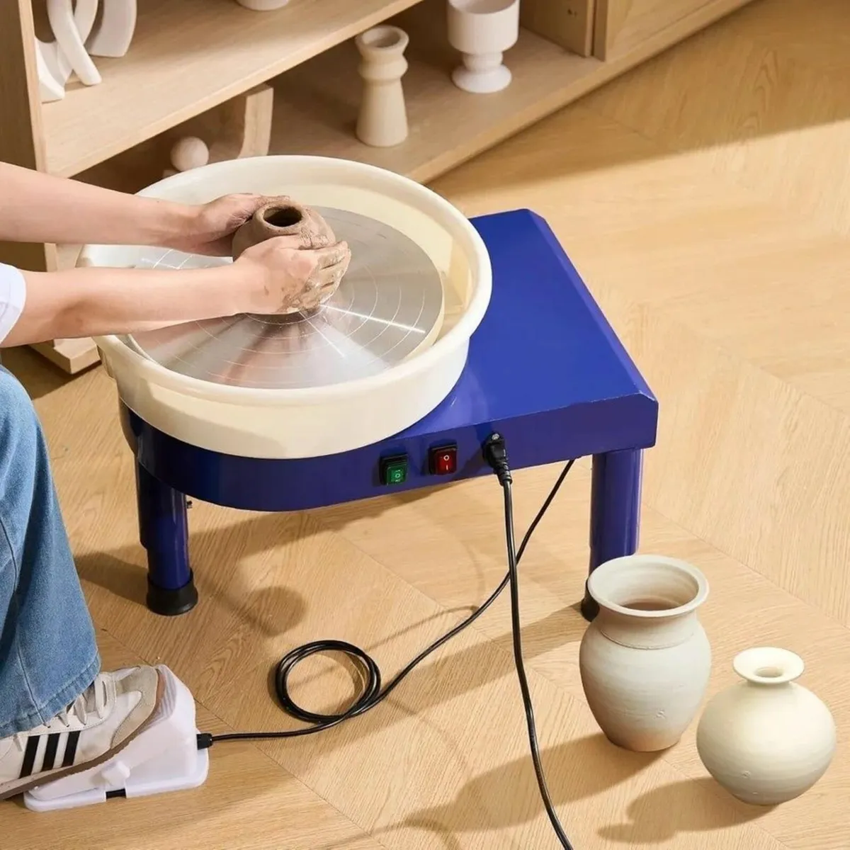 450W Electric Pottery Wheel for Ceramic Adults - Image 4