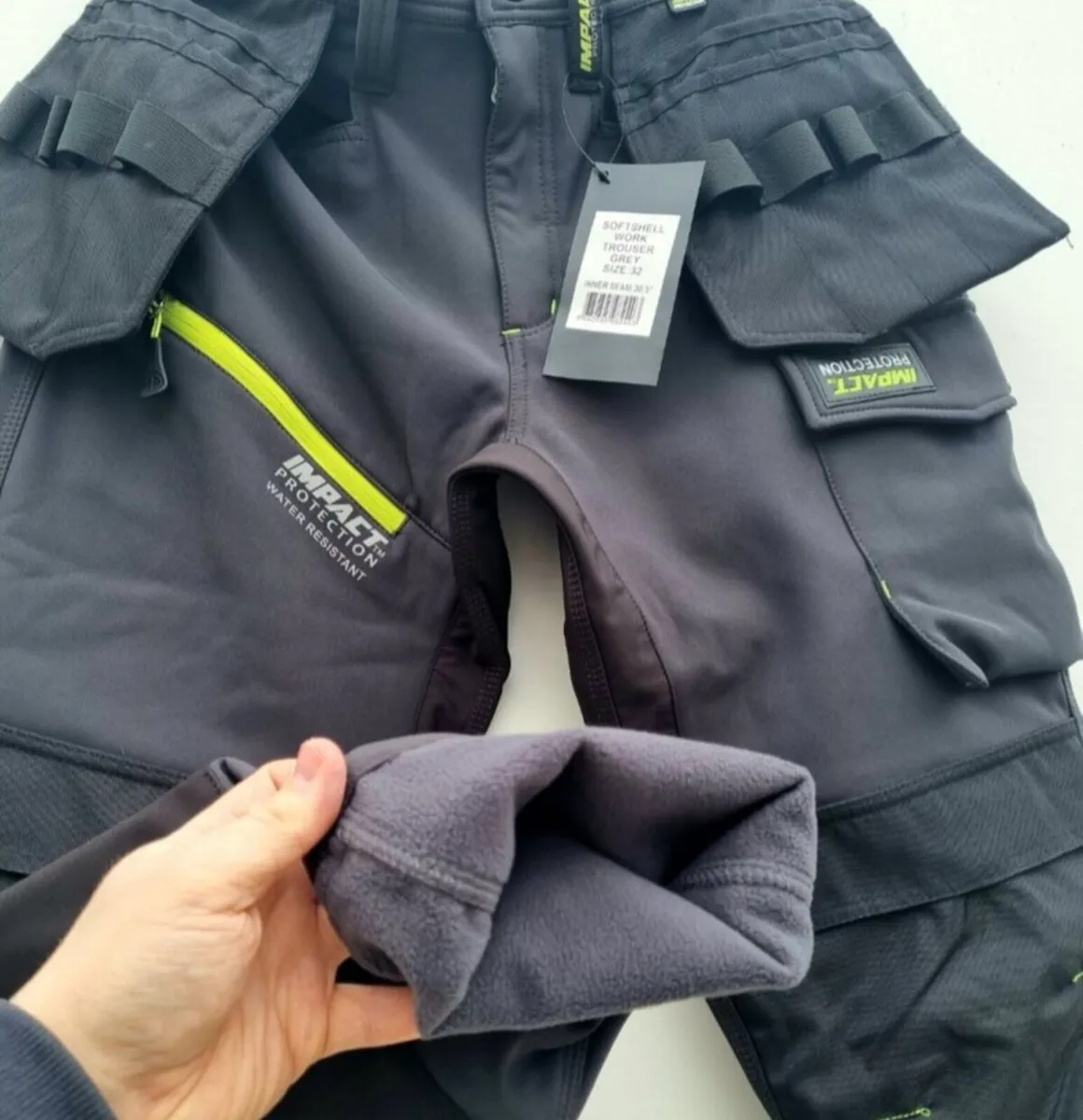 Soft shell fleece 🥶lined water resistant work - Image 2