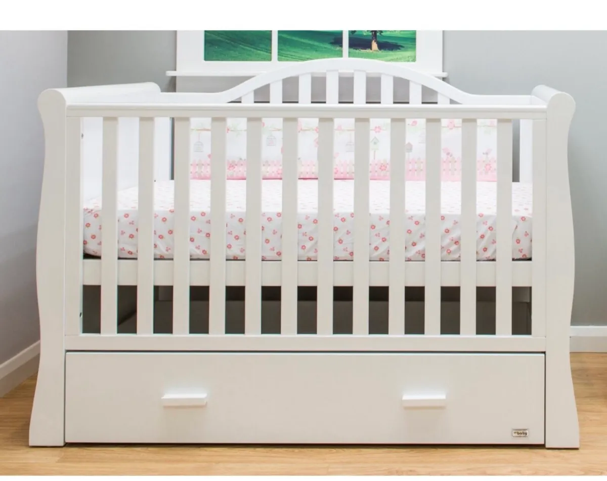 Oslo Sleigh Cot Bed - Image 1