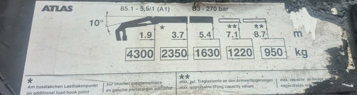 Daf lf55 with remote crane - Image 4