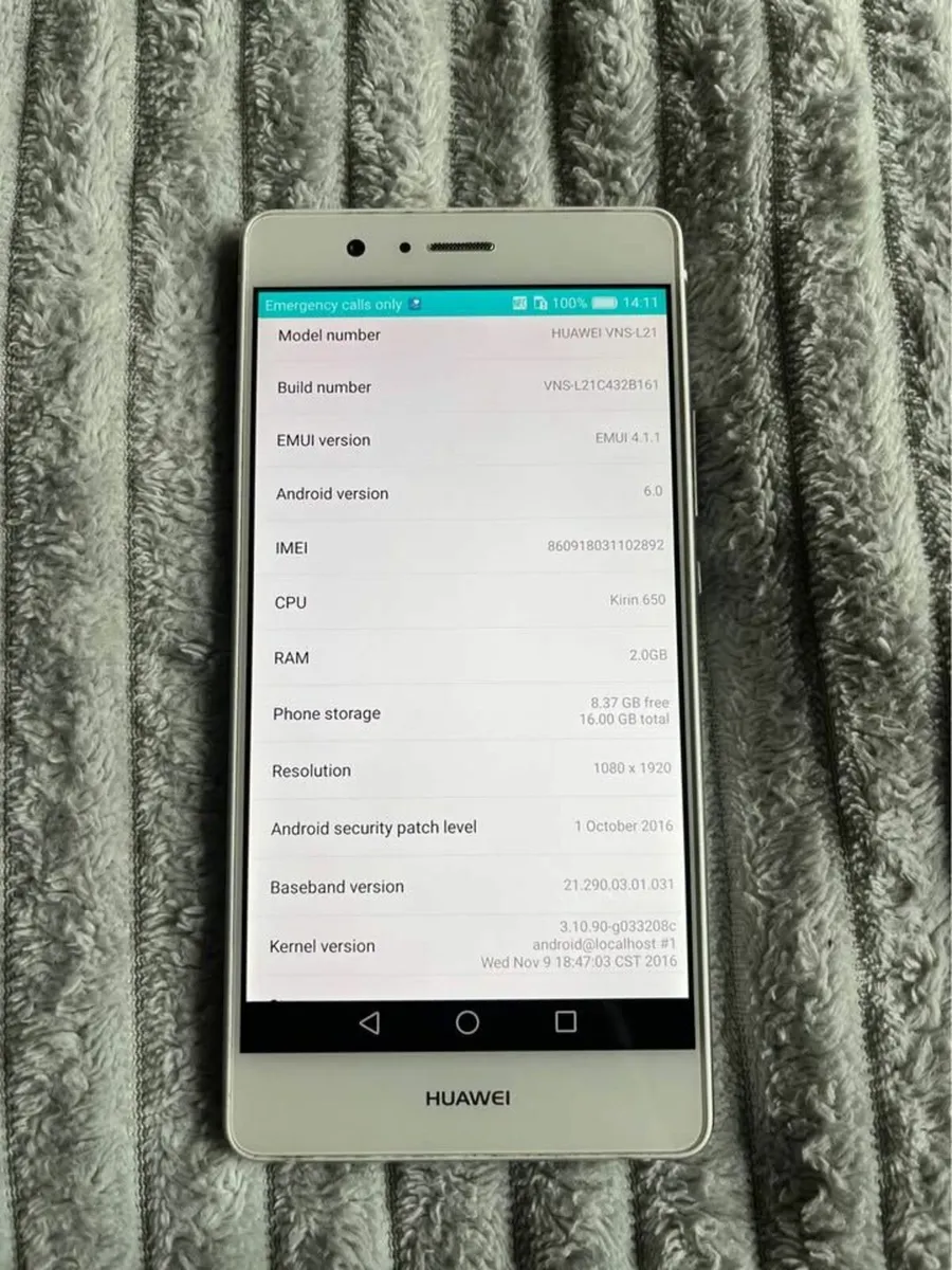 Huawei P9 lite VNS-L21 16GB 2GB RAM - Image 2