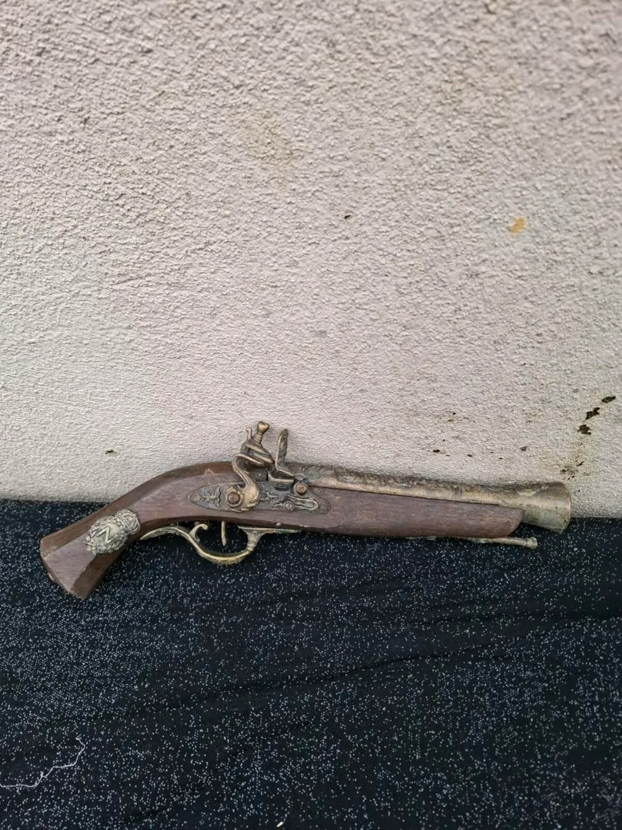 Wood and metal replica