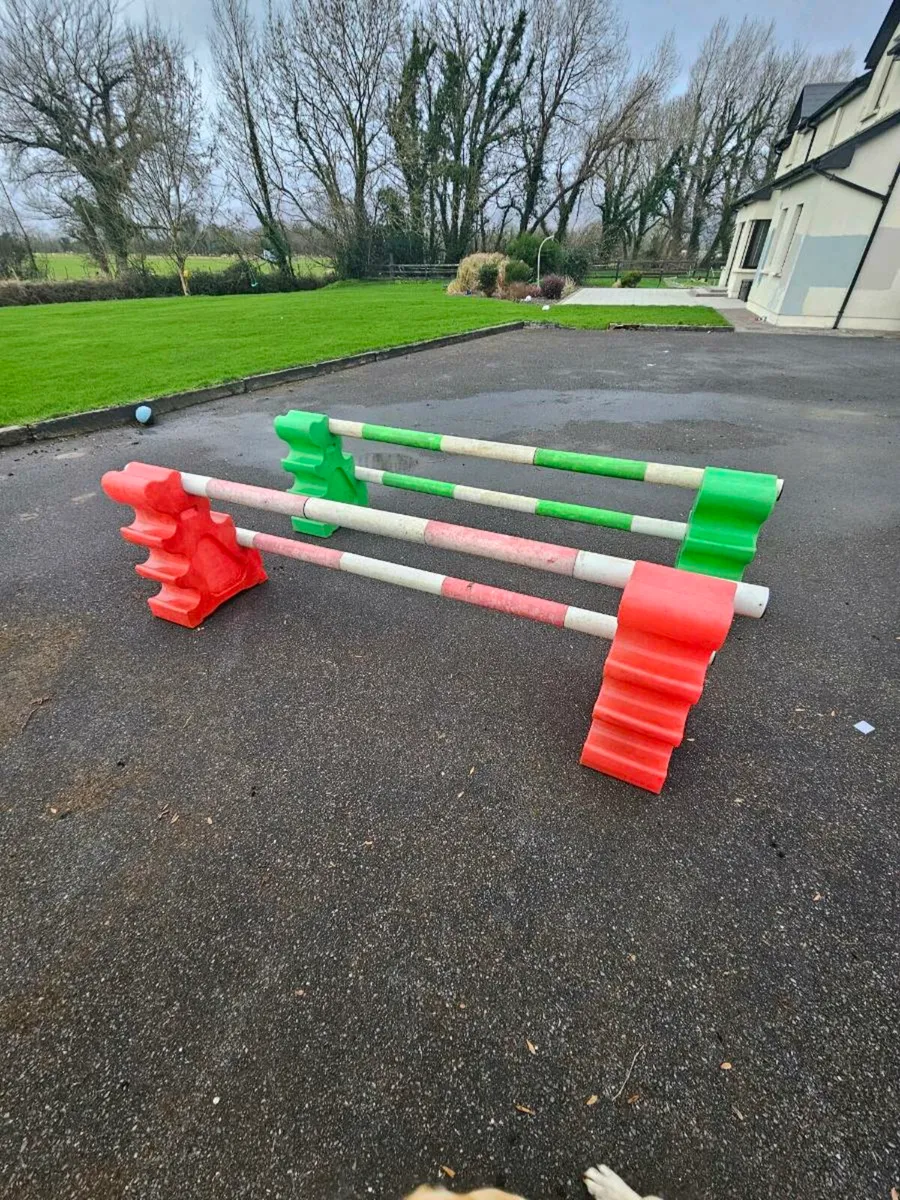 Poles and Polyjumps Sloping Block Pair - Image 1