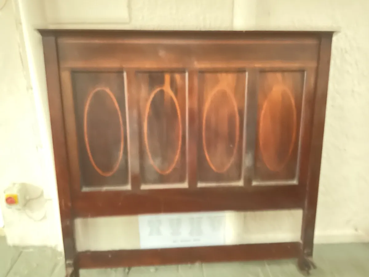 Antique bed frame - Image 3