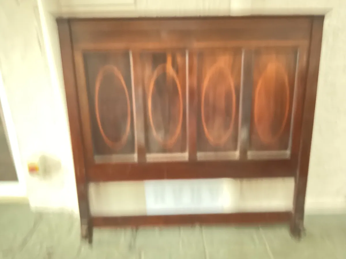 Antique bed frame - Image 2