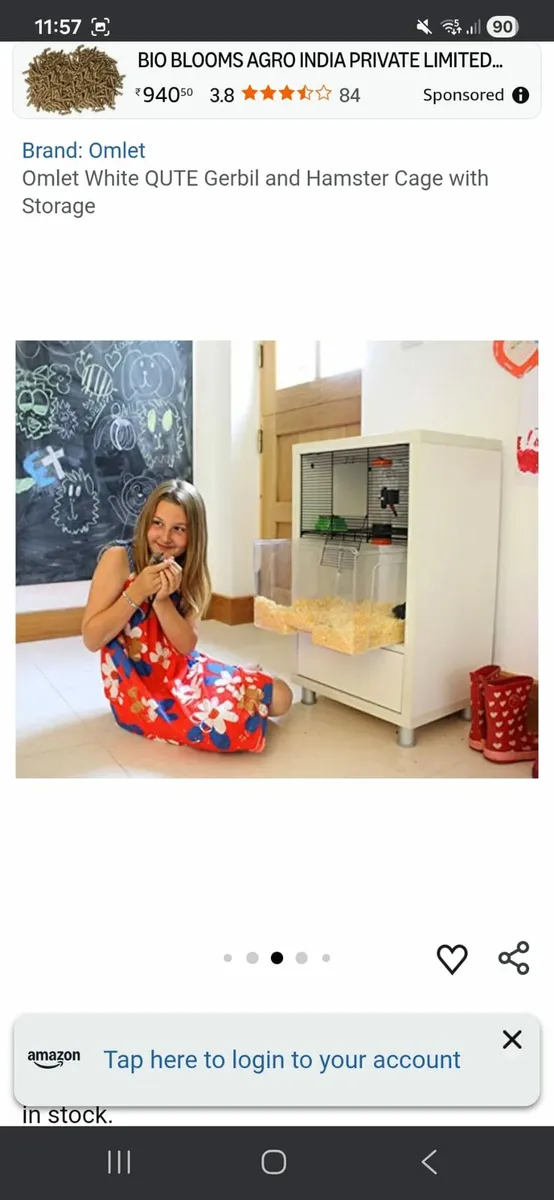 Omlet hamster cage and accessories - Image 3