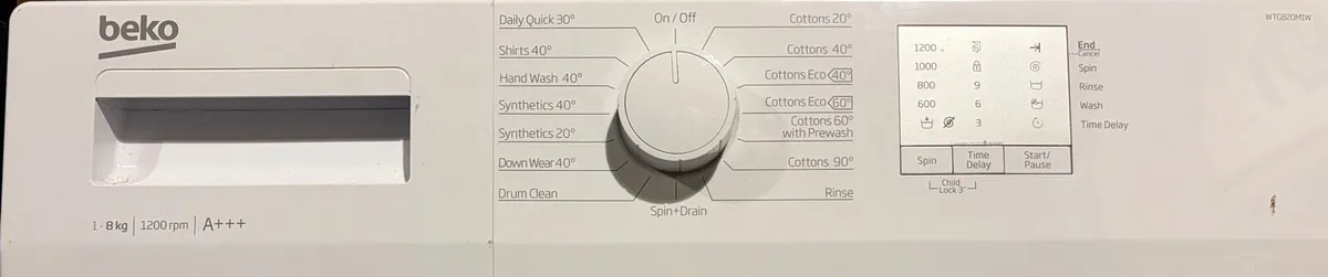 Beko washing machine - Image 3