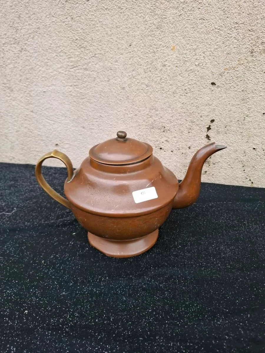 Copper tea pot - Image 1
