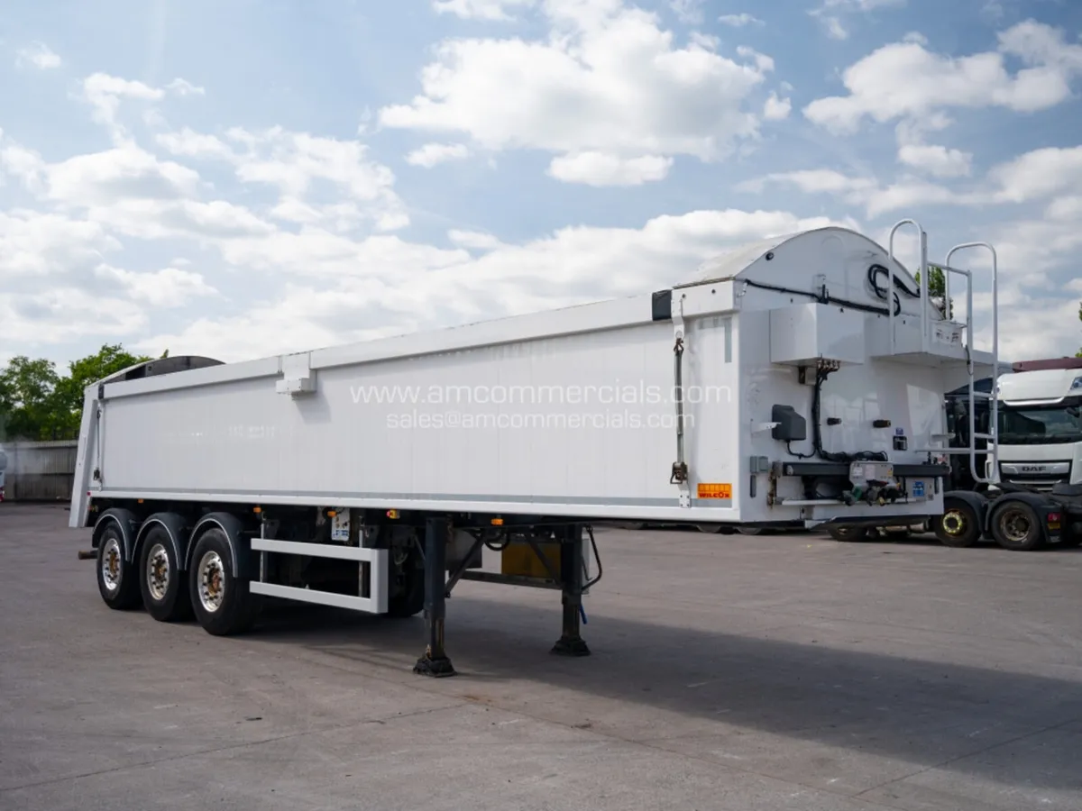 2017 WILCOX AGGREGATE WALKING FLOOR TRAILER - Image 1