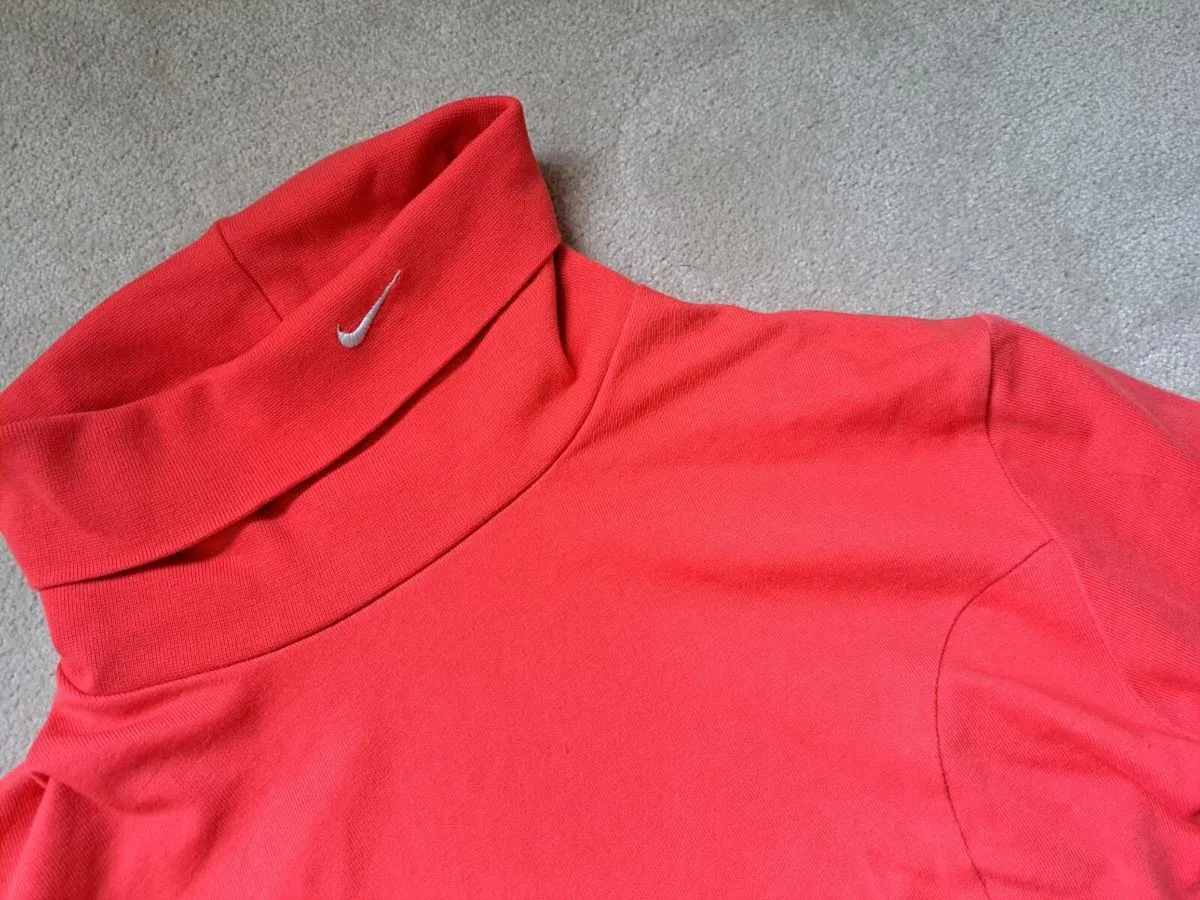 Nike Dri fit Coral turtleneck long sleeve top S - Image 2
