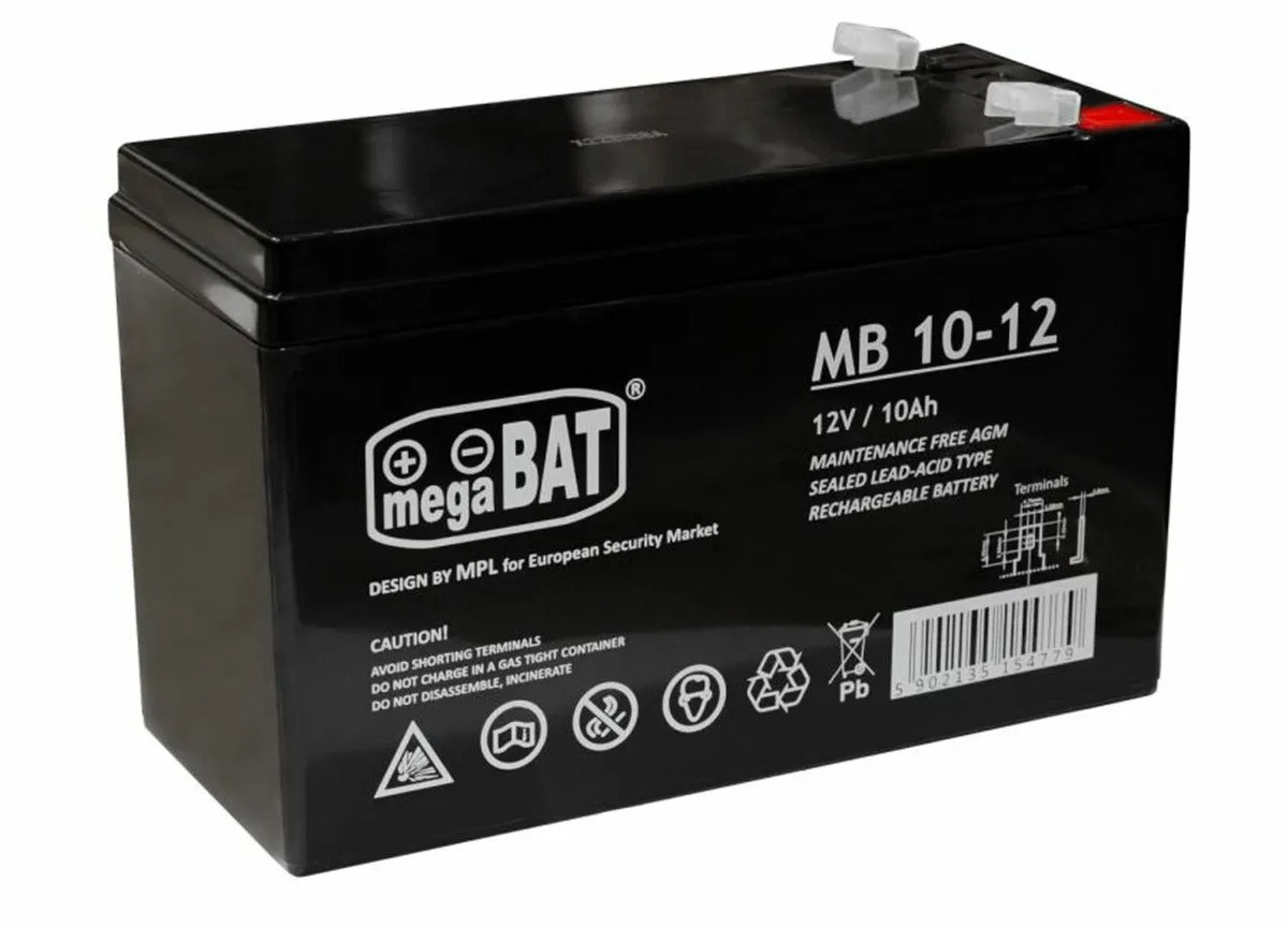 12V 10Ah Lead Acid Battery