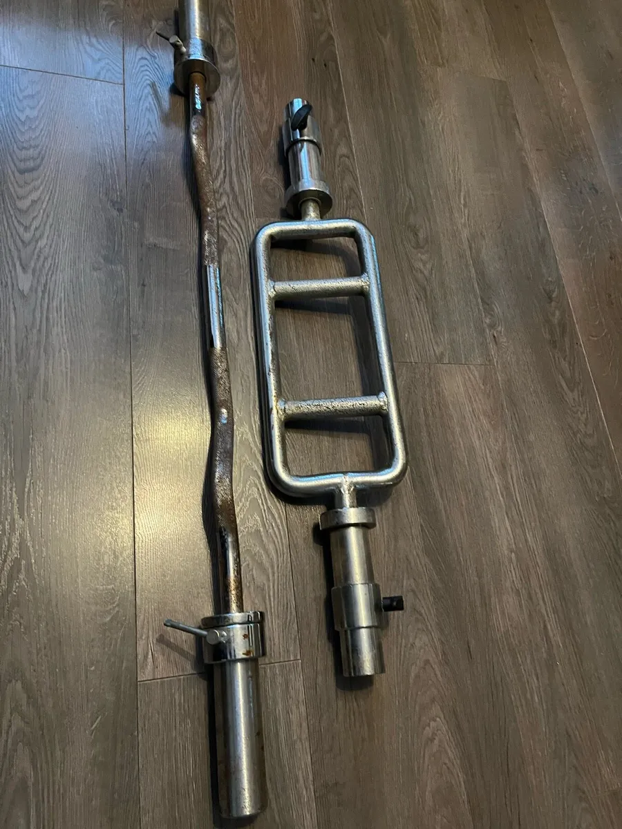 Olympic hammer curl & Eze curl barbbell - Image 1