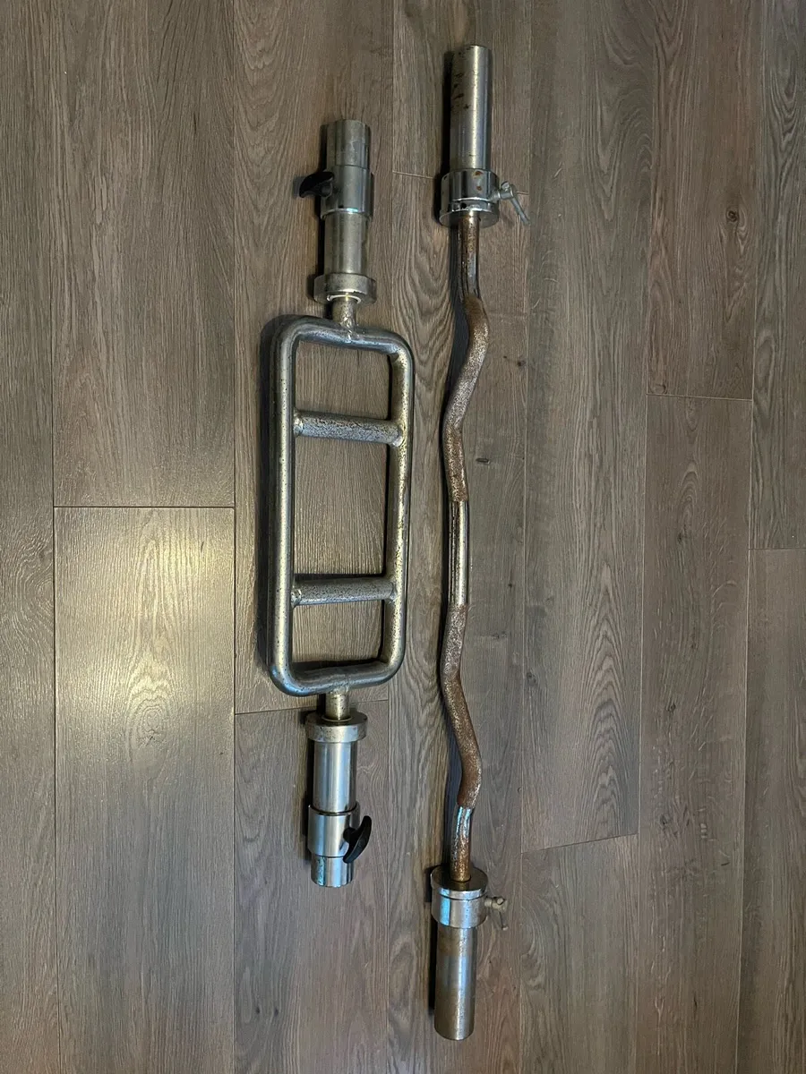 Olympic hammer curl & Eze curl barbbell - Image 3