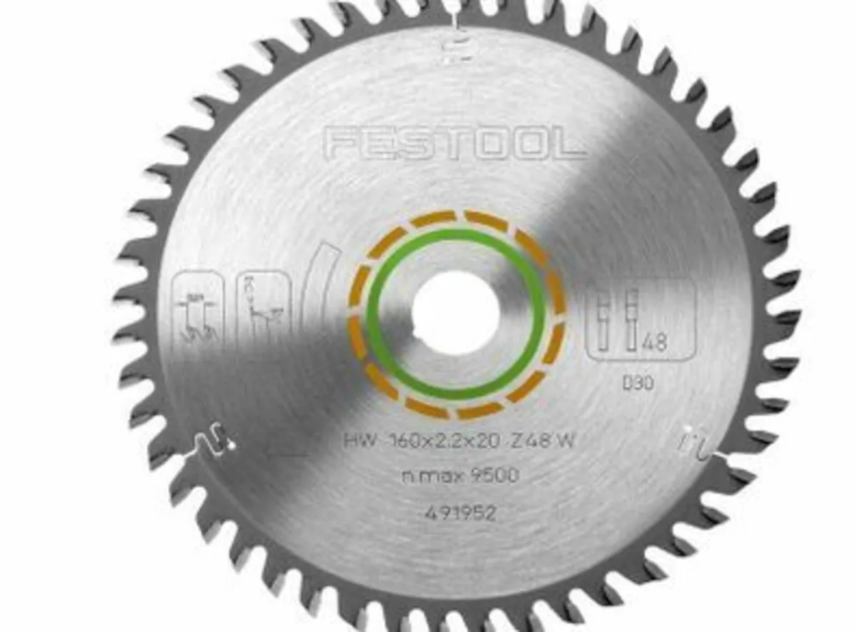 FESTOOL 160 x 20 x 48T, Fine Tooth Blade - 491952