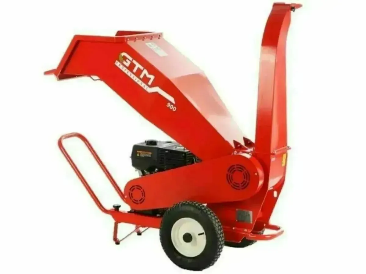 GTM Professional GTS900G Petrol Wood Chipper - Image 3