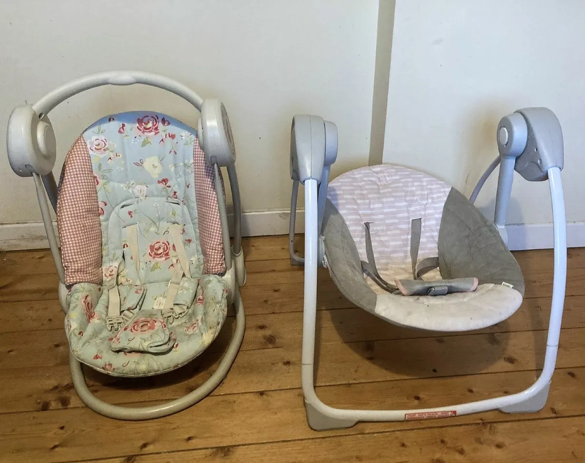 Baby Swing Bundle – Mamas & Papas + Portable Swing - Image 1