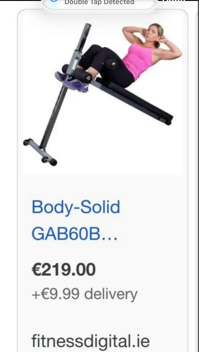 Sit up abs bench. Commercial style - Image 2