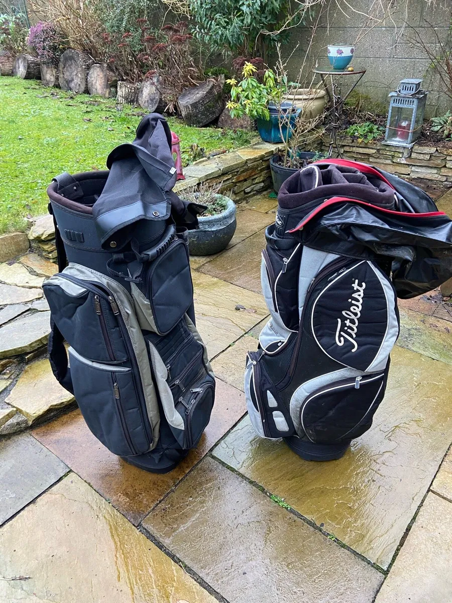 Golf. Cart. Bags. - Image 1