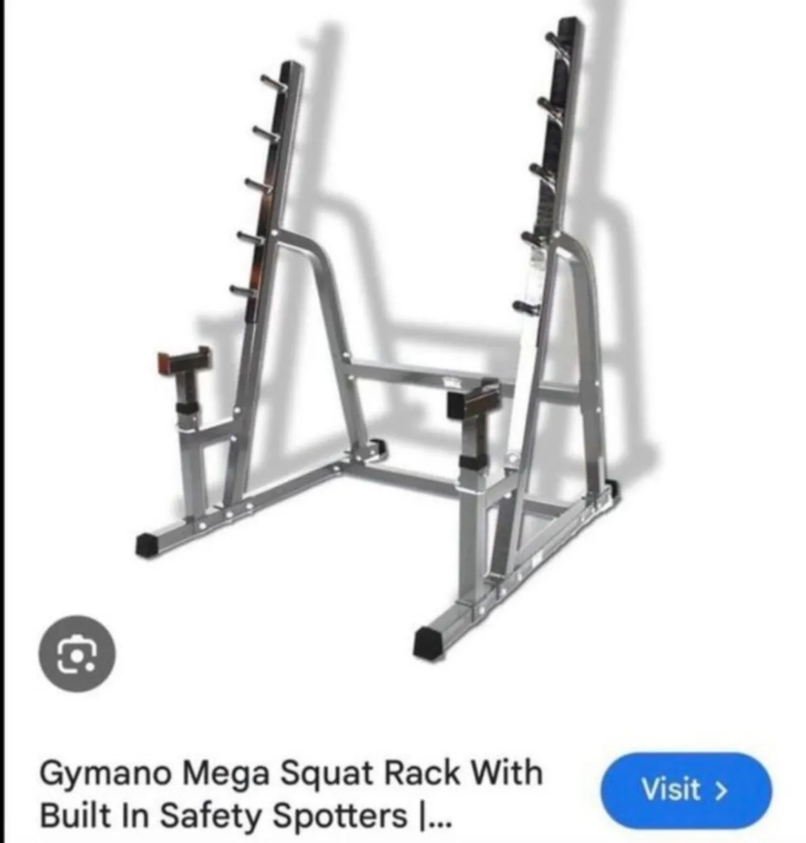 Gymano mega squat & bench press rack - Image 2