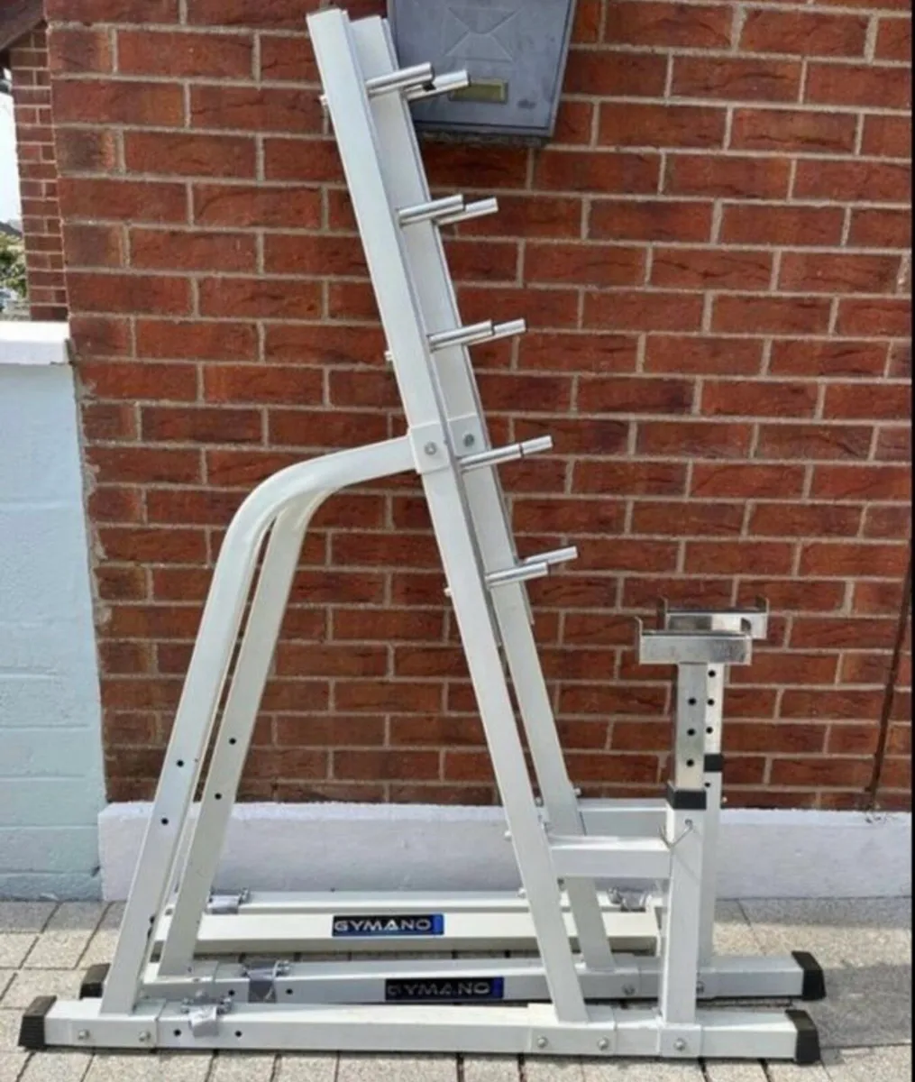Gymano mega squat & bench press rack - Image 1
