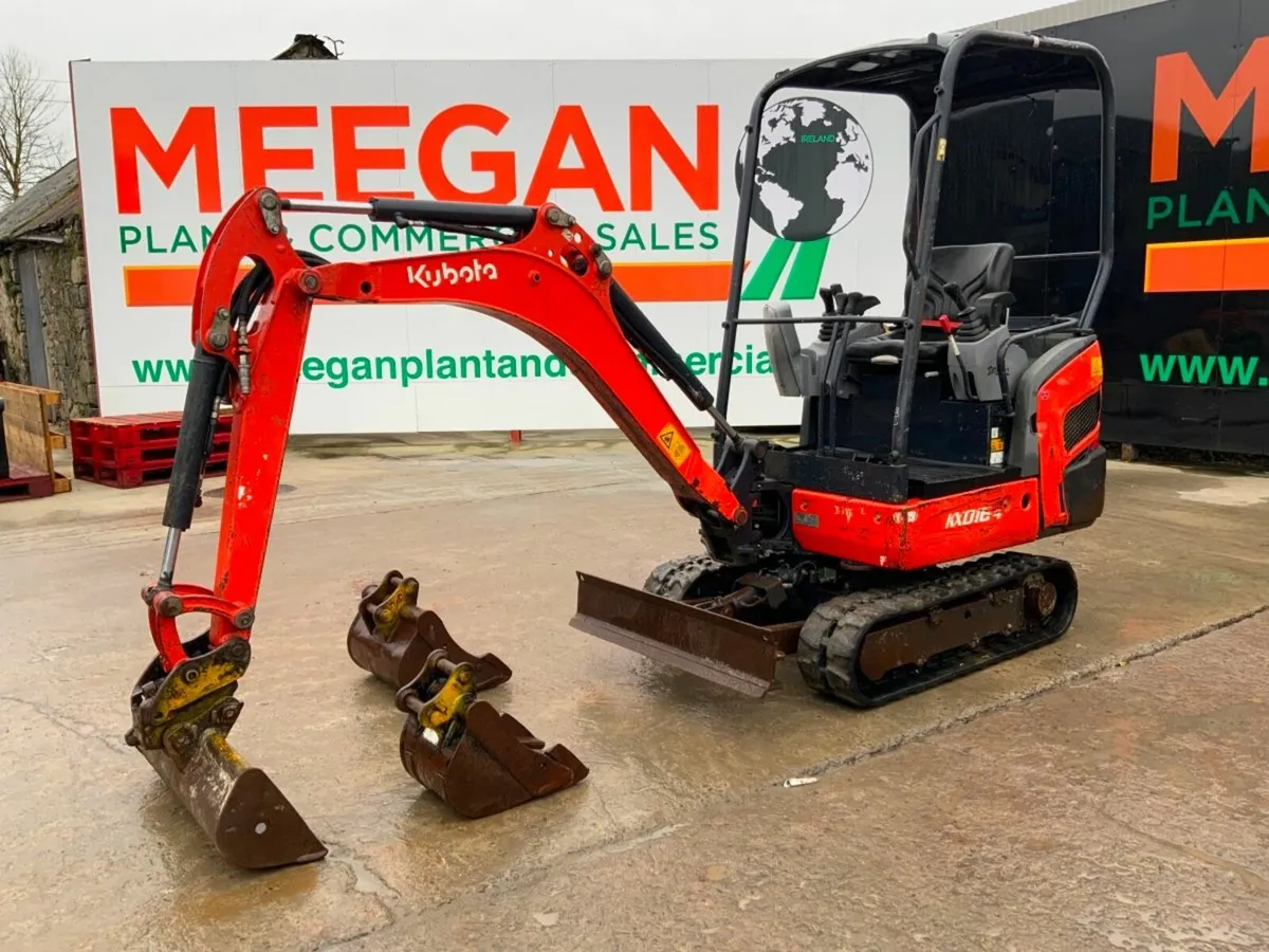 2018 KUBOTA KX016-4 MINI DIGGER........260. - Image 1