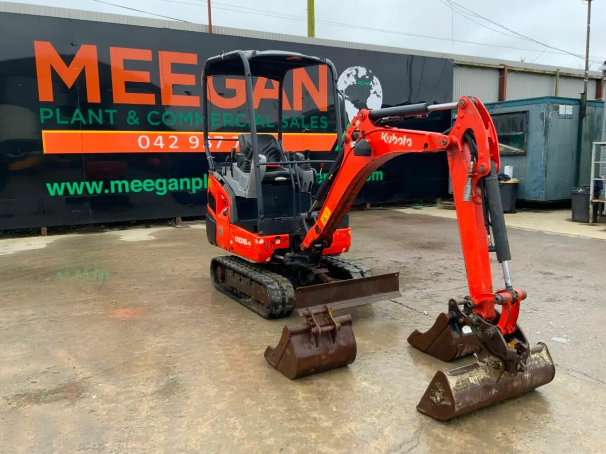 2018 KUBOTA KX016-4 MINI DIGGER........260. - Image 2