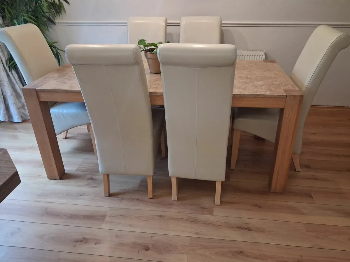 Table & 6 Chairs - Image 1