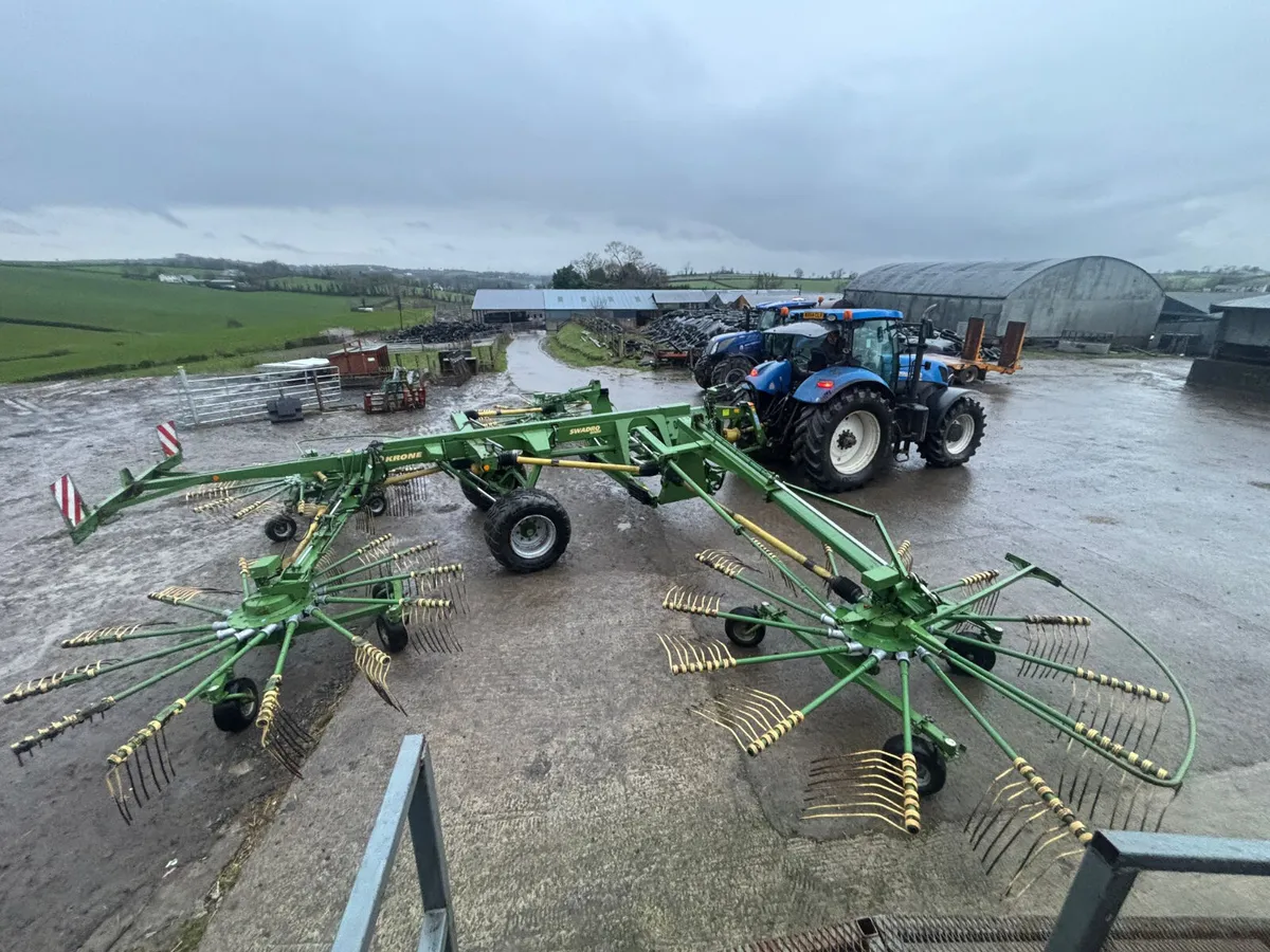 Krone TC1400 Silage rake - Image 4