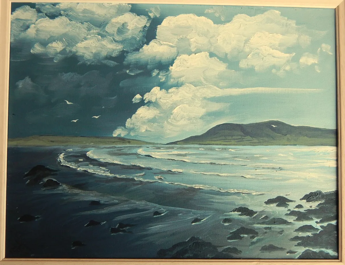 Signed Oil on Canvas Painting - Image 2