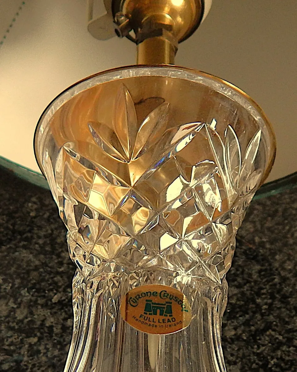 Tyrone Crystal Small Table Lamp - Image 4