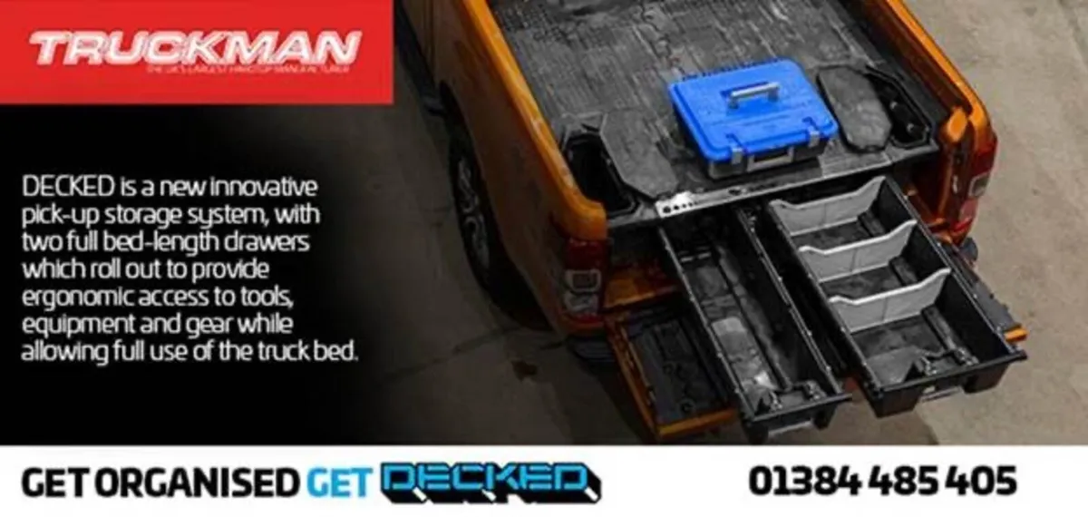 Ranger.Sport spoiler,load liner,Decked drawer - Image 2