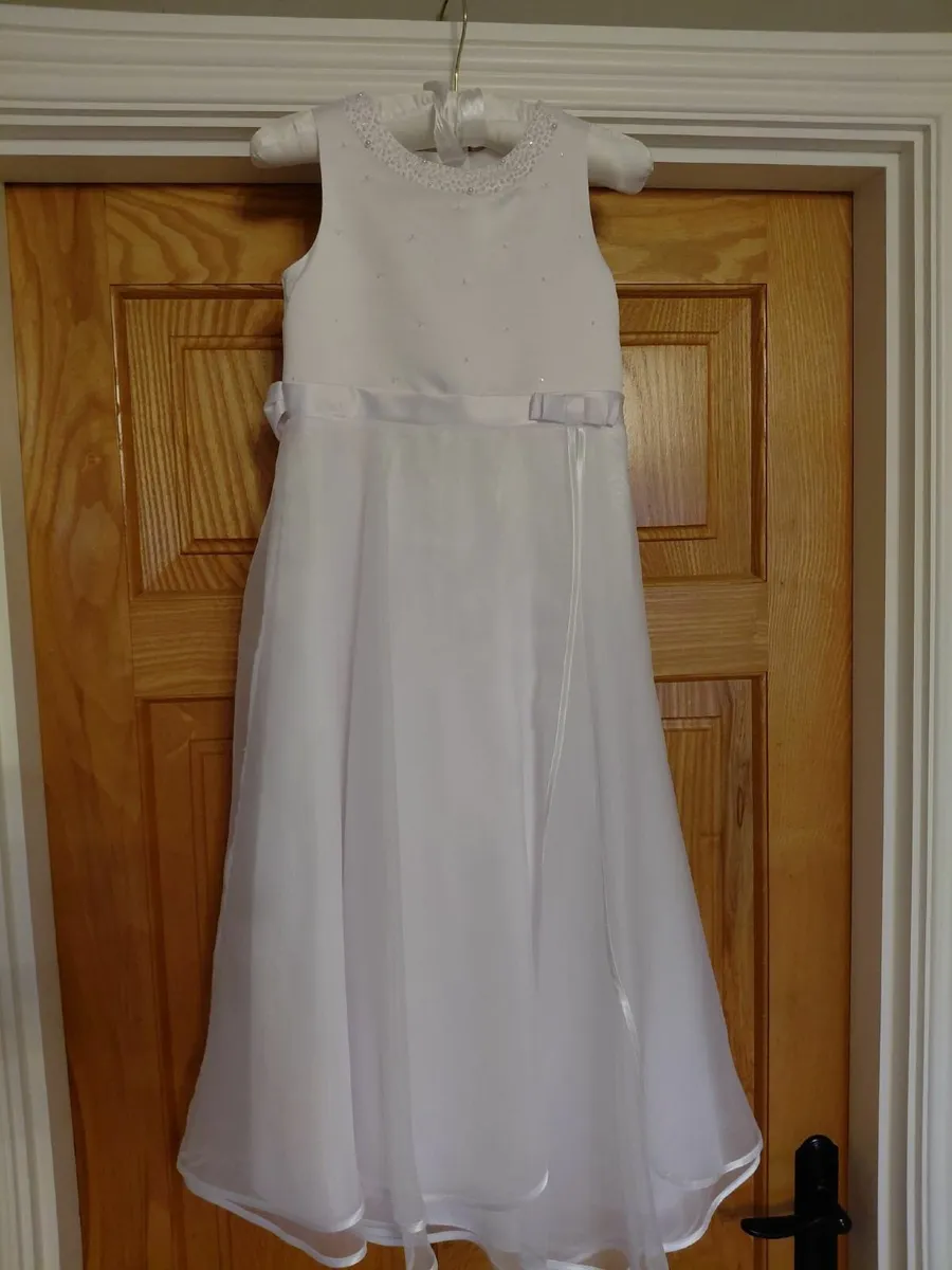 Paul Costello Elegant White Occasion Dress - Image 1