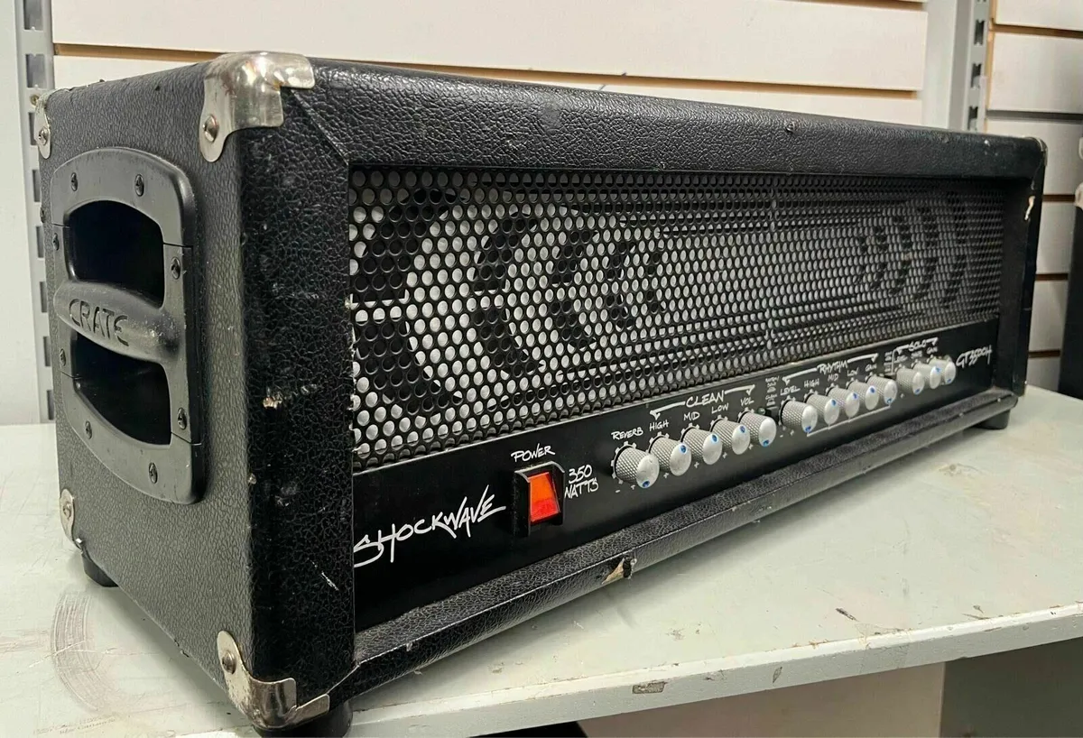 Crate Shockwave GT3500H Amp Head - Image 1